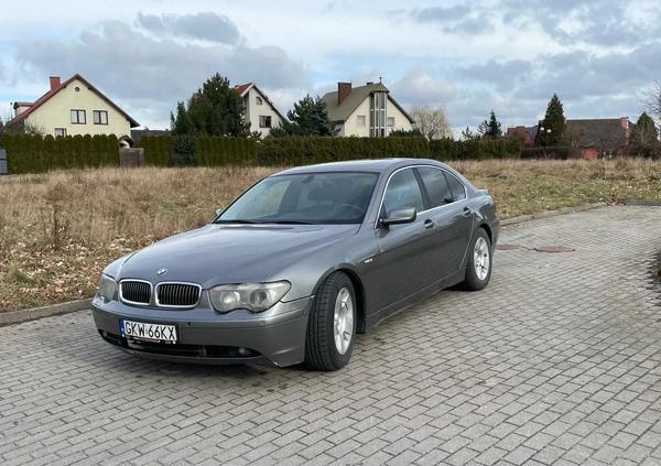 BMW Seria 7 cena 17500 przebieg: 392000, rok produkcji 2004 z Kwidzyn małe 67